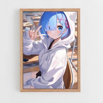ap-rem-6 cadre Bois clair