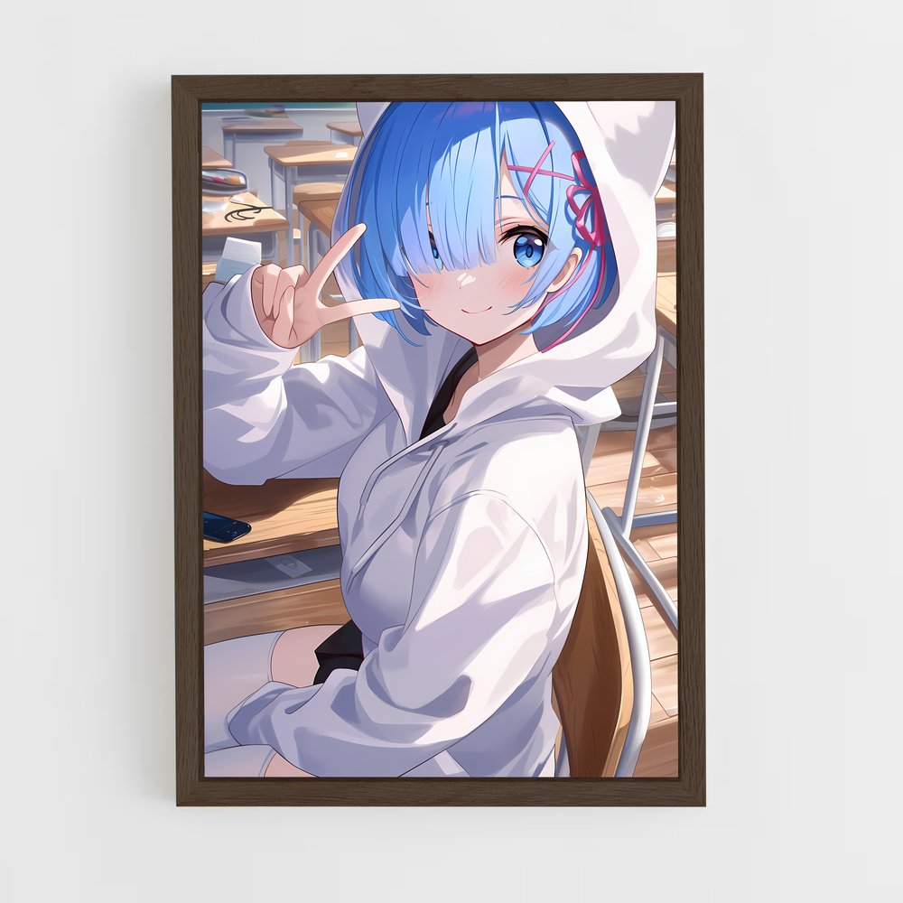 ap-rem-6 cadre Bois foncé