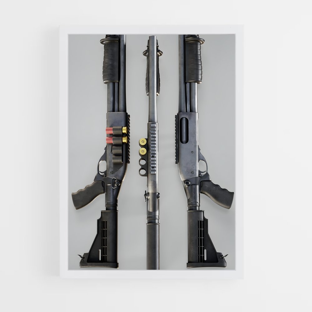 ap-remington 870-1 cadre Blanc