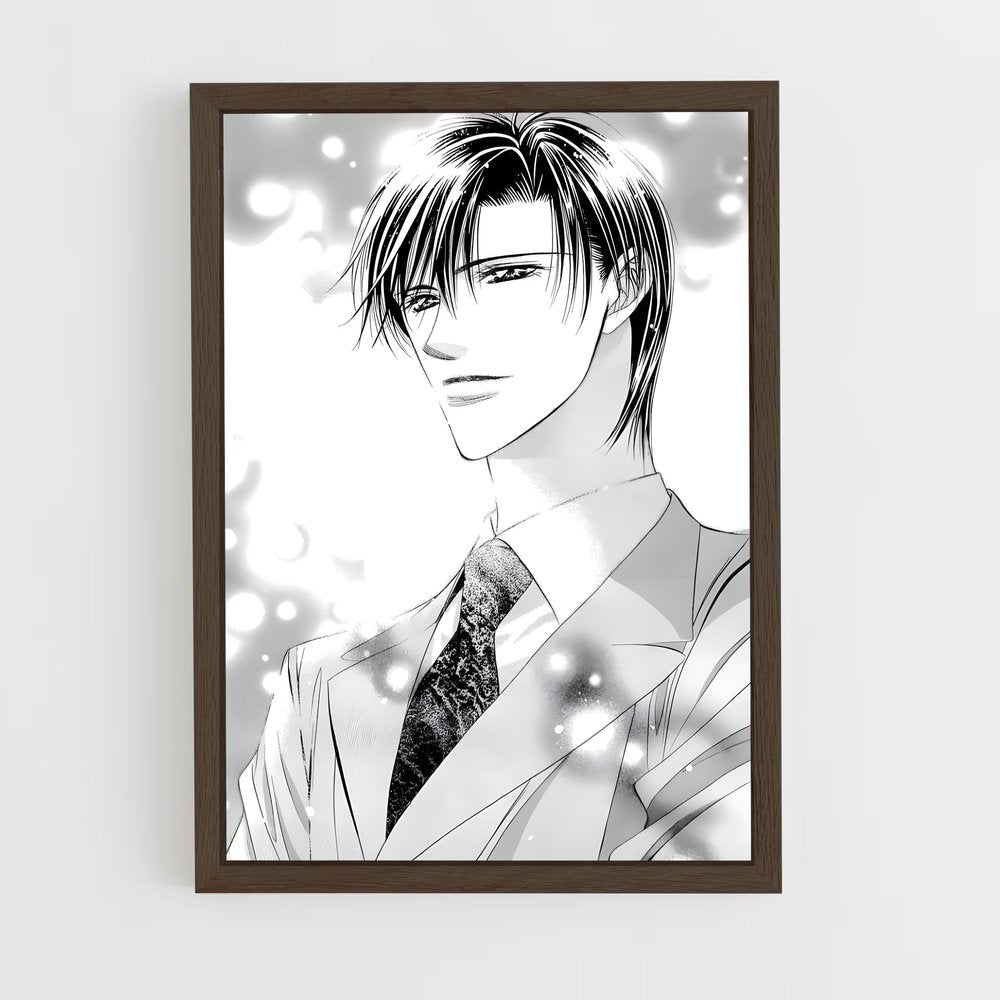 ap-ren tsuruga-8 cadre Bois foncé