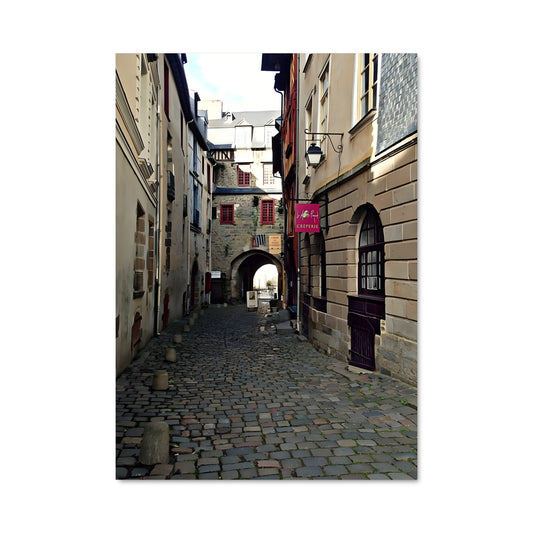 Poster Rue Pavée de Dinama