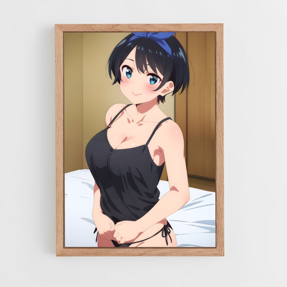 ap-rent a girlfriend-6 cadre Bois clair