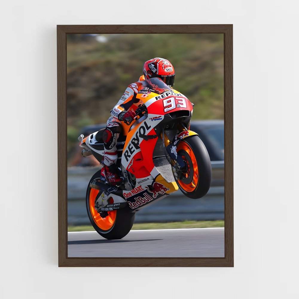ap-repsol honda team-4 cadre Bois foncé
