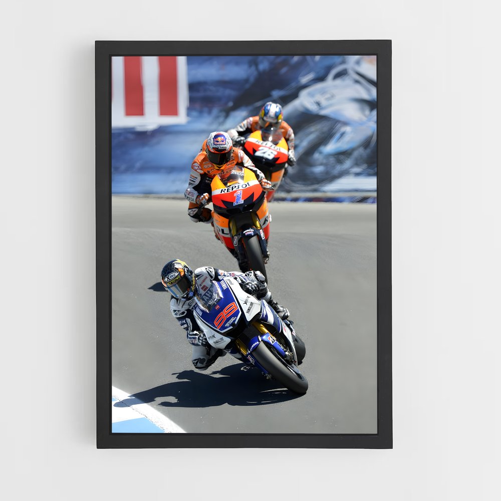 ap-repsol honda team-6 cadre Noir