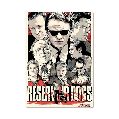 Poster Les Chiens de Réservoir