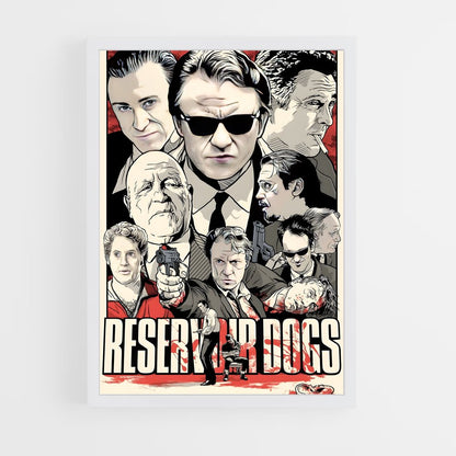 ap-reservoir dogs-4 cadre Blanc