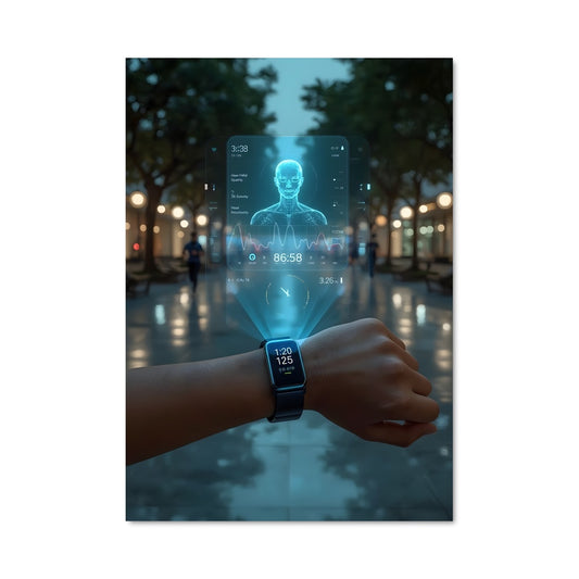 Poster Temps Connecté