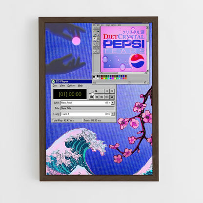 ap-retrowave-4 cadre Bois foncé