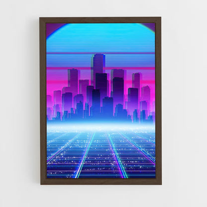 ap-retrowave-8 cadre Bois foncé