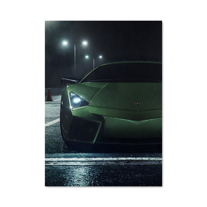 Poster Lamborghini Écologique