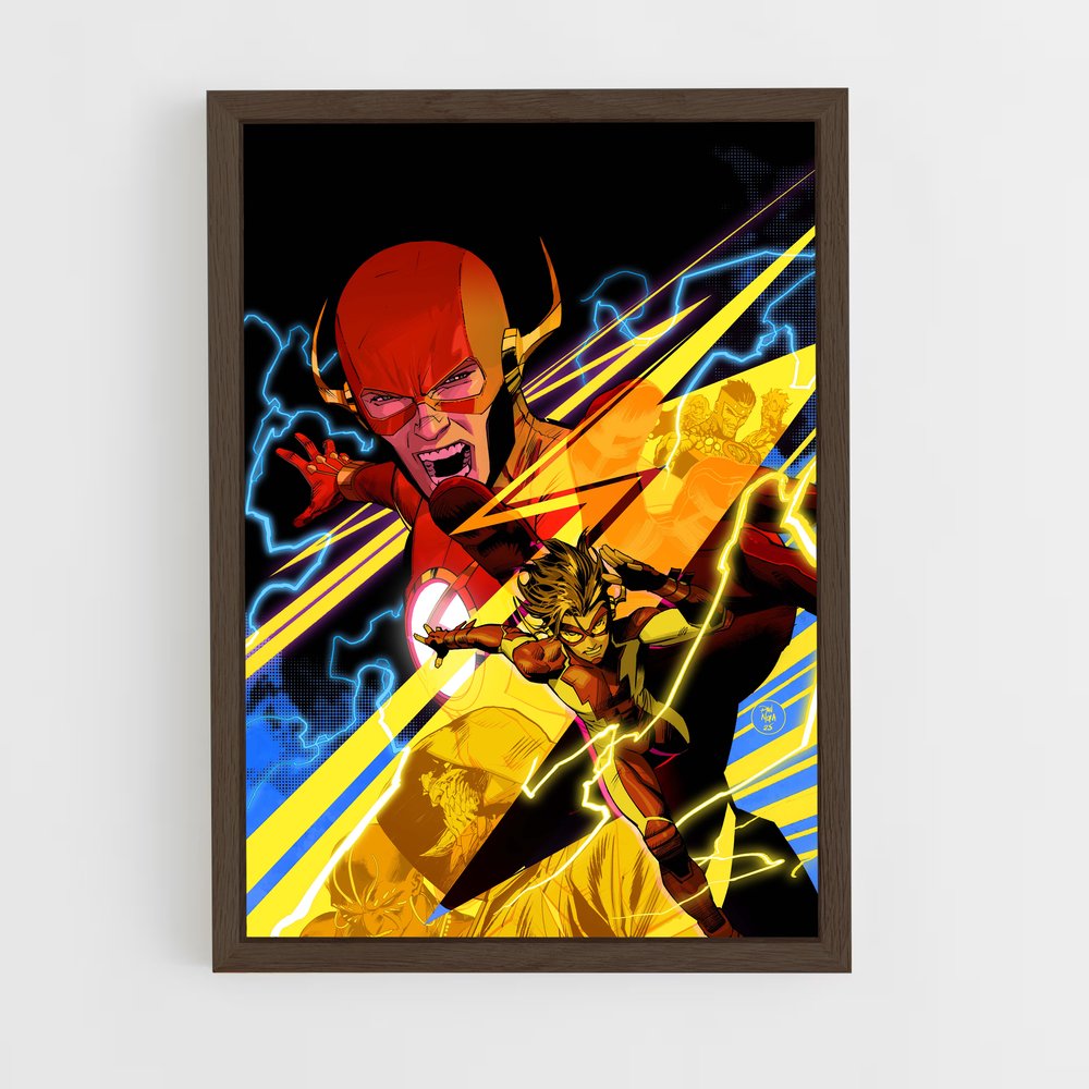 ap-reverse flash-2 cadre Bois foncé