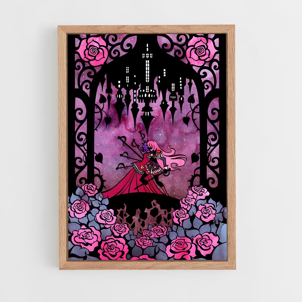 ap-revolutionary girl utena-1 cadre Bois clair