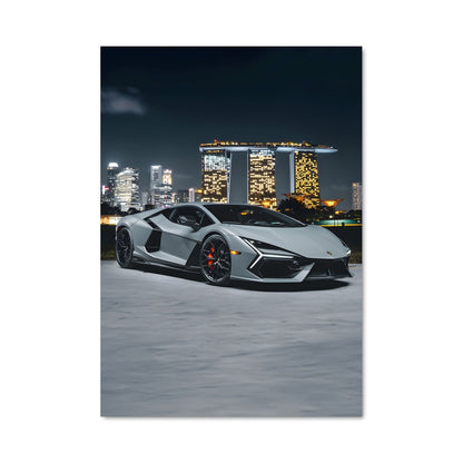 Poster Lamborghini City