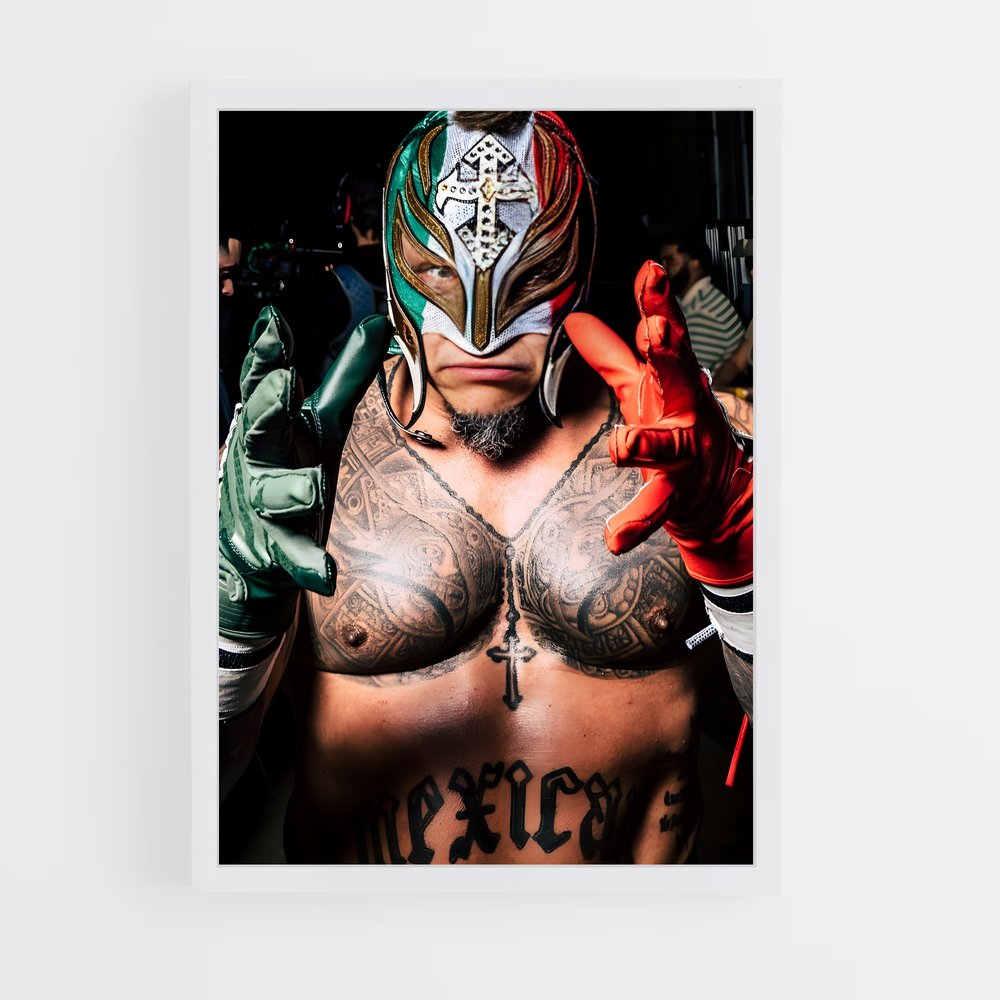 ap-rey mysterio-3 cadre Blanc
