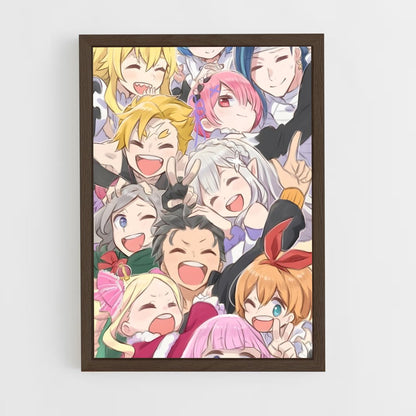ap-rezero-1 cadre Bois foncé