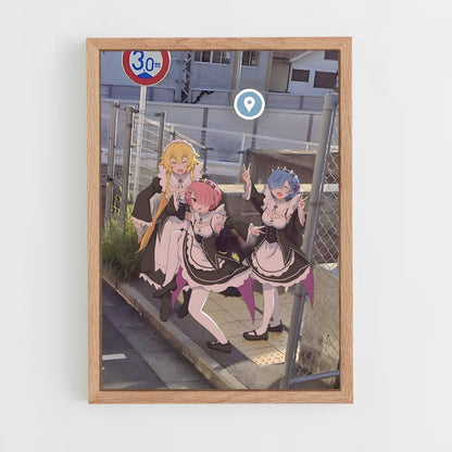 ap-rezero-2 cadre Bois clair
