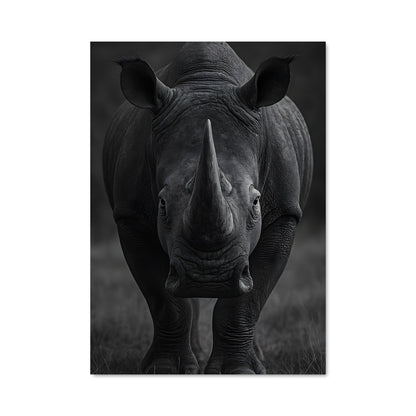 Poster Rhinocéros Noir