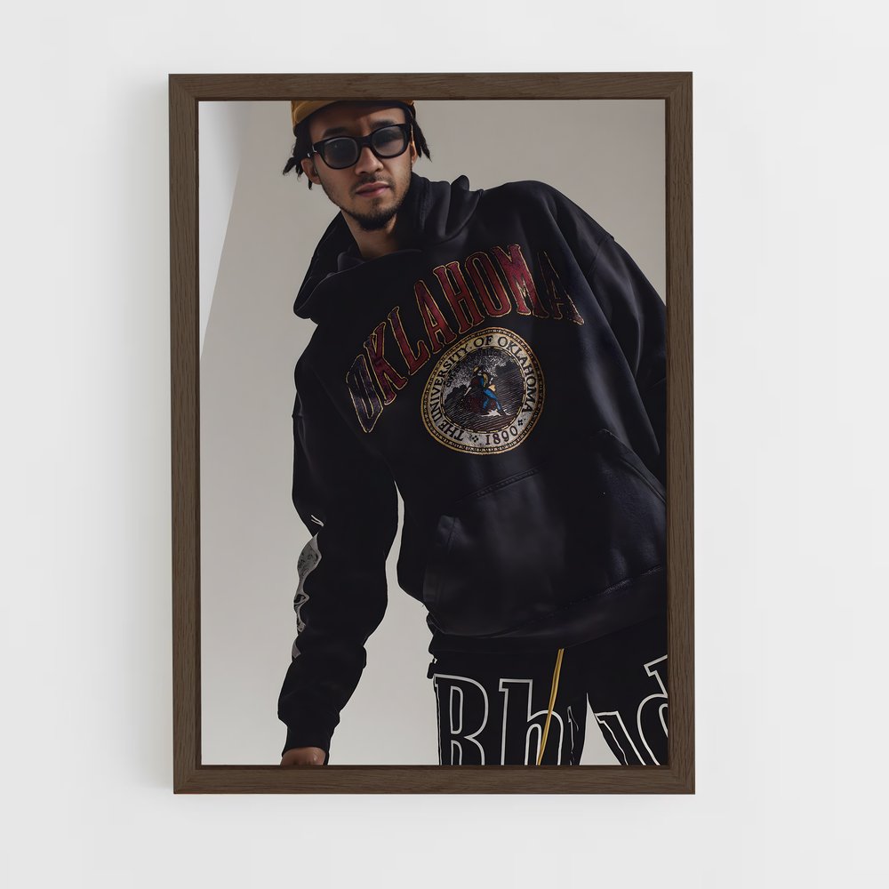 ap-rhude-8 cadre Bois foncé