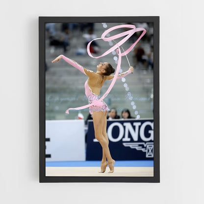 ap-ribbon rhythmic gymnastics-4 cadre Noir