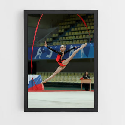 ap-ribbon rhythmic gymnastics-8 cadre Noir