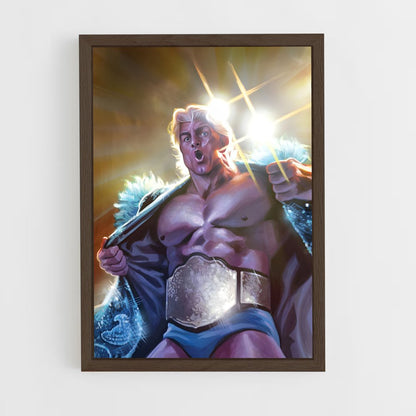 ap-ric flair-3 cadre Bois foncé