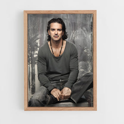 ap-ricardo arjona-5 cadre Bois clair