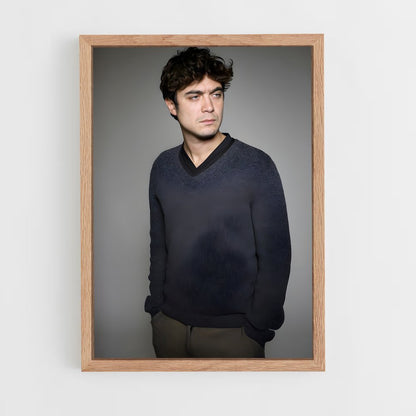 ap-riccardo scamarcio-8 cadre Bois clair