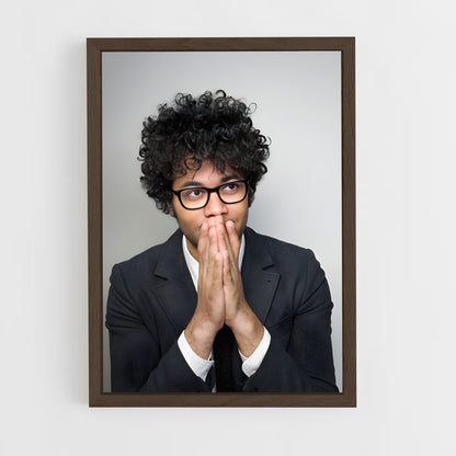 ap-richard ayoade-5 cadre Bois foncé