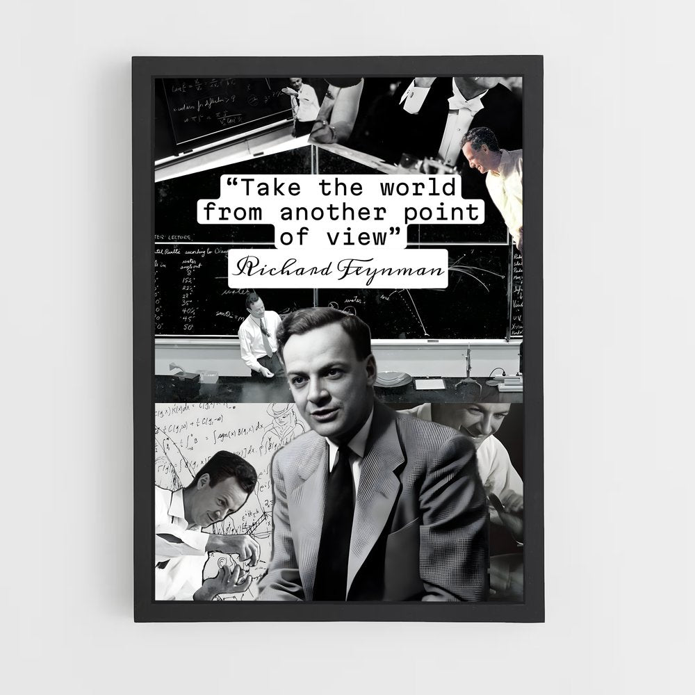 ap-richard feynman-4 cadre Noir