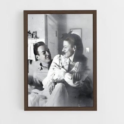 ap-richard feynman-6 cadre Bois foncé