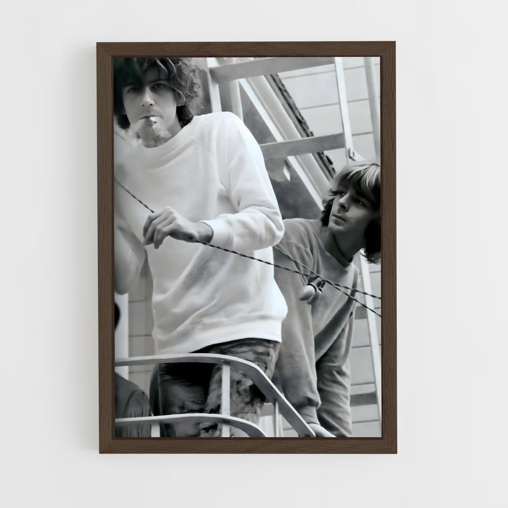 ap-richard wright-2 cadre Bois foncé