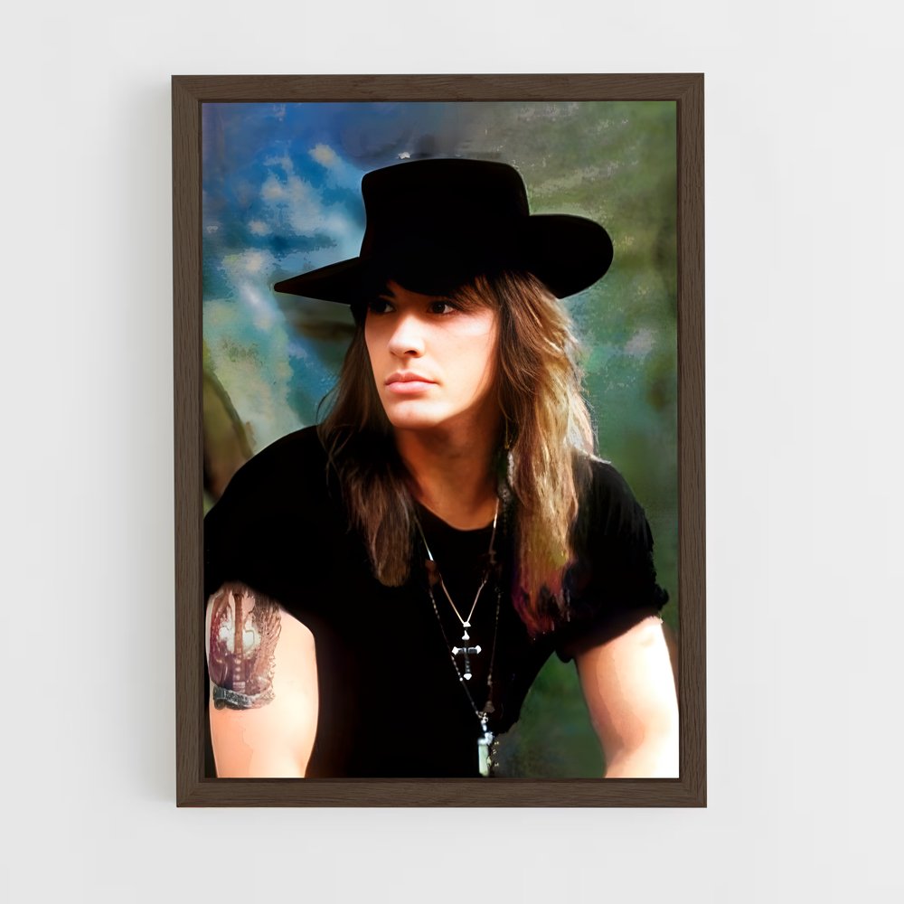 ap-richie sambora-3 cadre Bois foncé