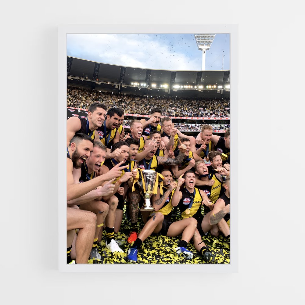 ap-richmond tigers-3 cadre Blanc