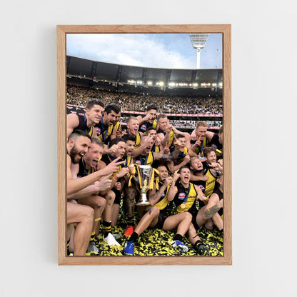 ap-richmond tigers-3 cadre Bois clair
