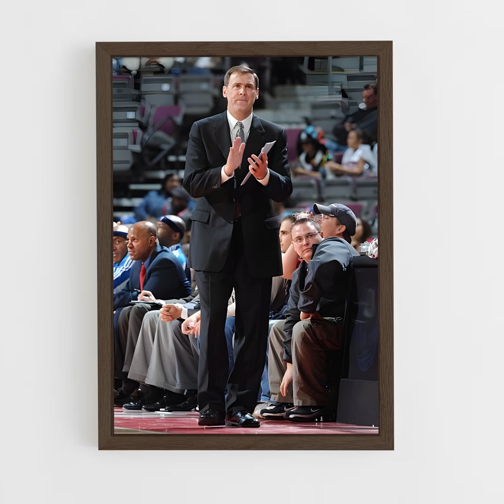 ap-rick carlisle-1 cadre Bois foncé