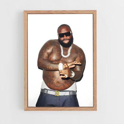ap-rick ross-5 cadre Bois clair