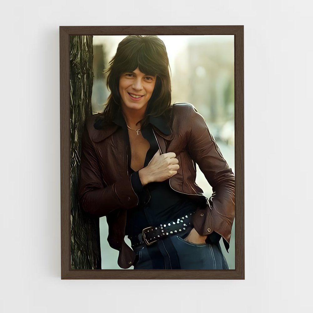 ap-rick springfield-5 cadre Bois foncé