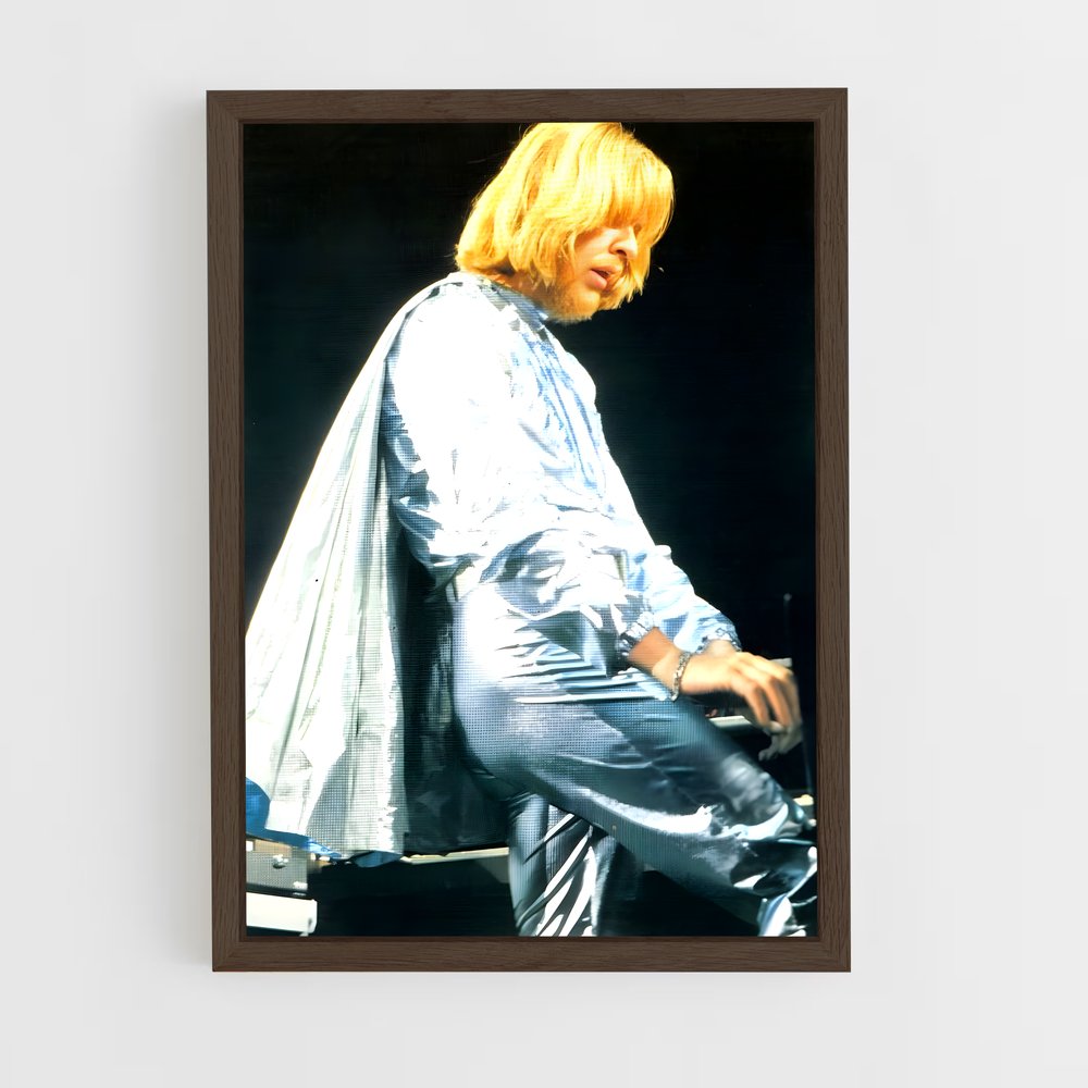 ap-rick wakeman-3 cadre Bois foncé