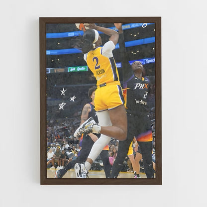 ap-rickea jackson-5 cadre Bois foncé