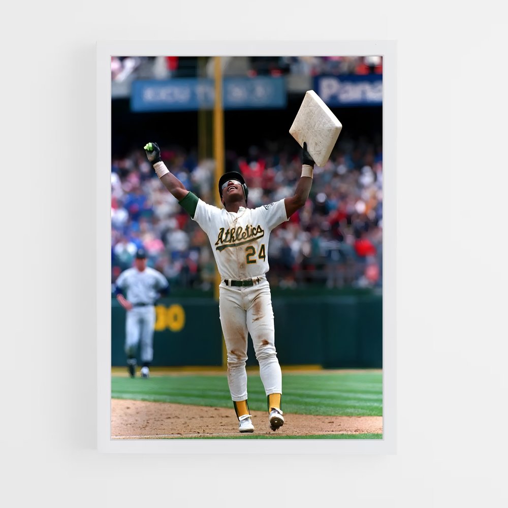 ap-rickey henderson-1 cadre Blanc