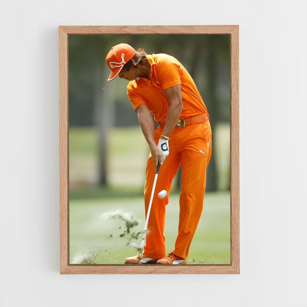 ap-rickie fowler-1 cadre Bois clair