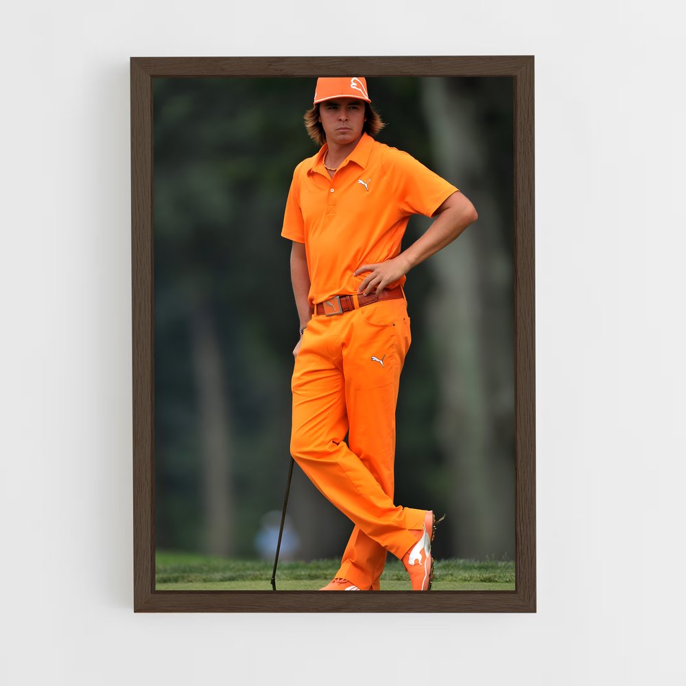 ap-rickie fowler-2 cadre Bois foncé