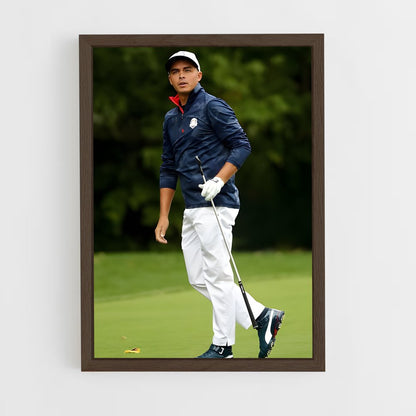 ap-rickie fowler-7 cadre Bois foncé