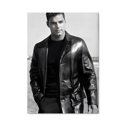 Poster Rebel en Cuir