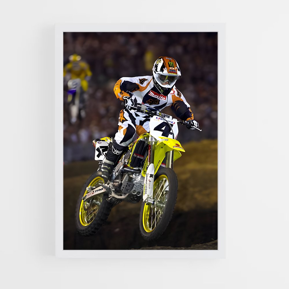 ap-ricky carmichael-1 cadre Blanc
