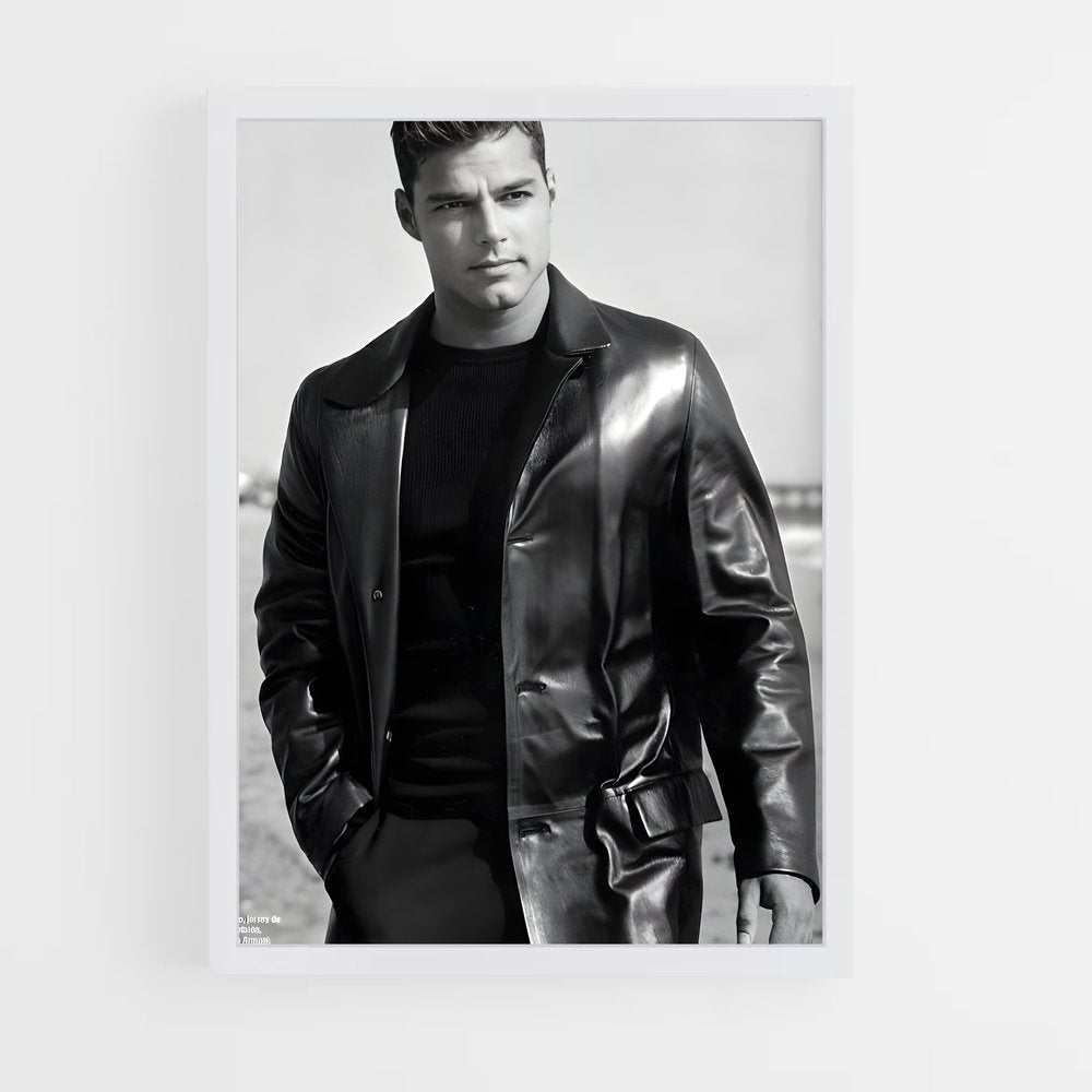 ap-ricky martin-7 cadre Blanc