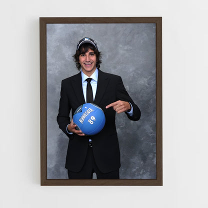 ap-ricky rubio-2 cadre Bois foncé