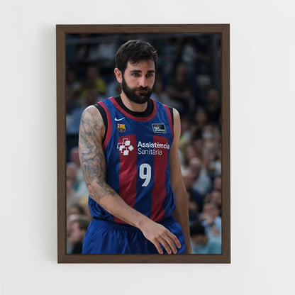 ap-ricky rubio-4 cadre Bois foncé
