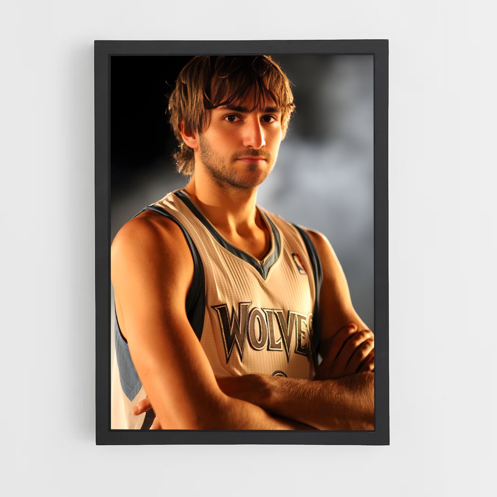 ap-ricky rubio-6 cadre Noir