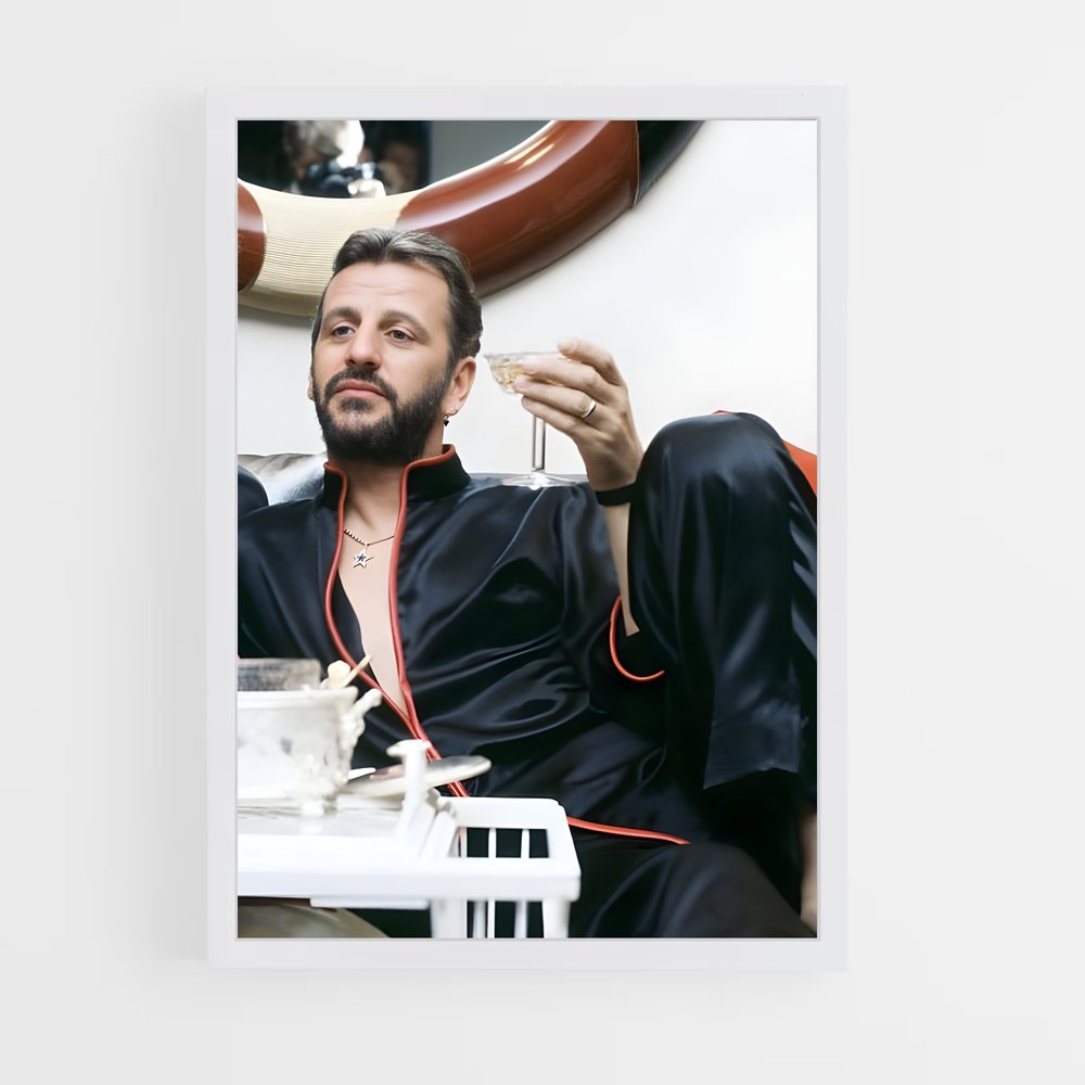 ap-ringo starr-1 cadre Blanc